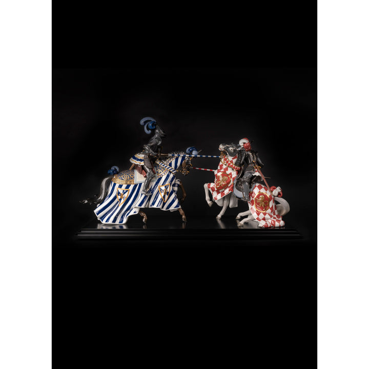 Image 4 Lladro Medieval Tournament Sculpture. Limited Edition - 01002018