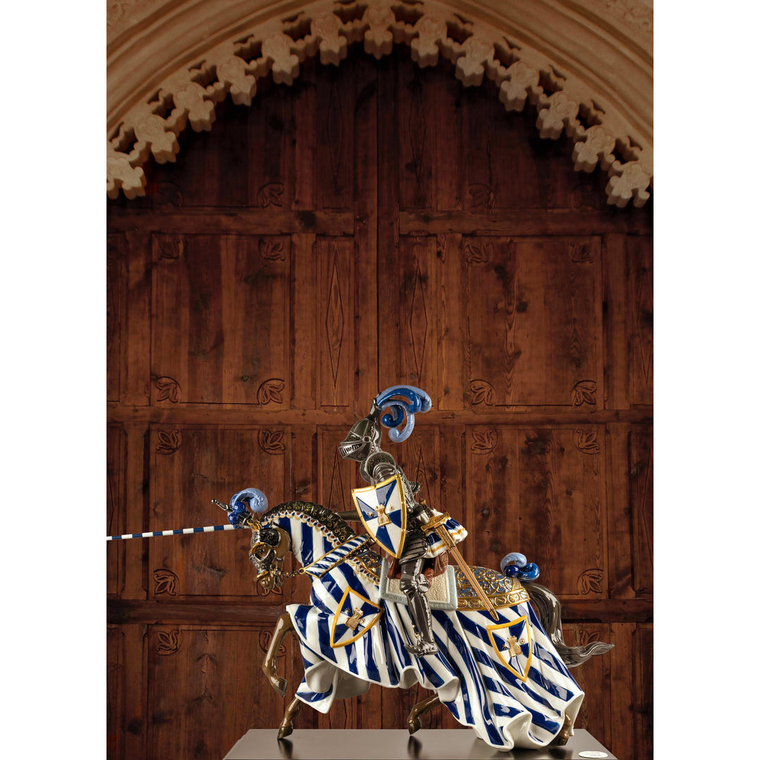 Image 2 Lladro Medieval Knight Sculpture. Limited Edition - 01002019