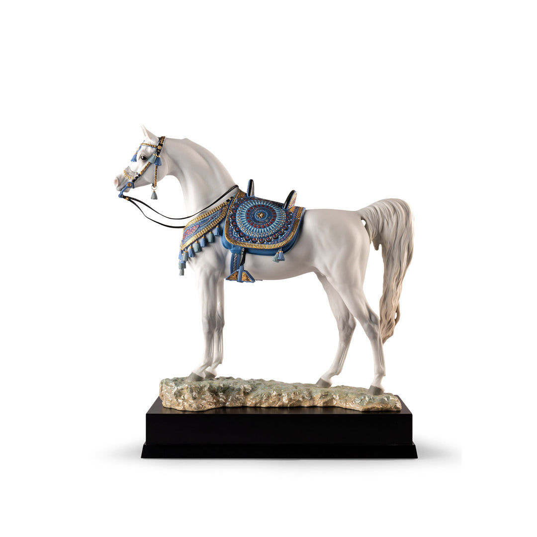 Lladro Arabian Pure Breed Horse Sculpture. Limited Edition - 01002020
