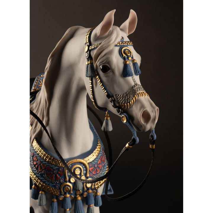 Image 3 Lladro Arabian Pure Breed Horse Sculpture. Limited Edition - 01002020