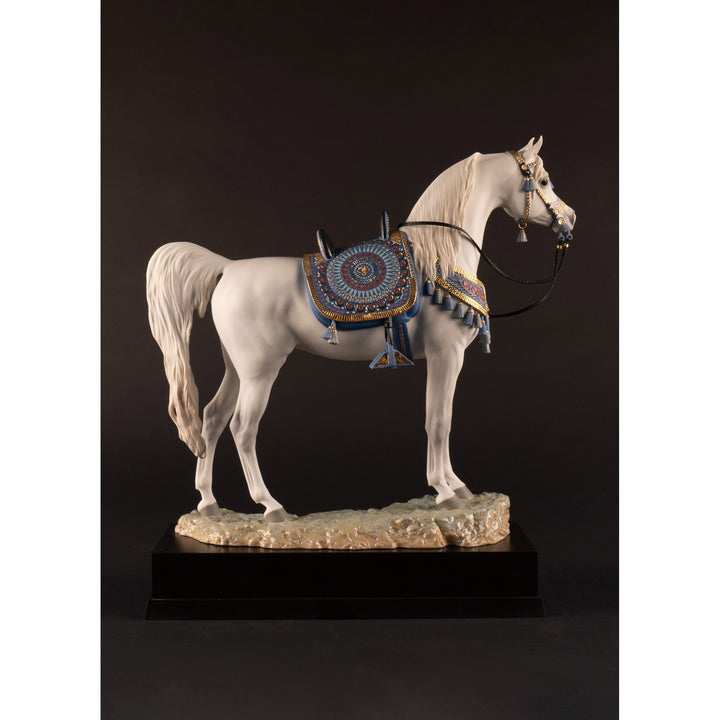Image 4 Lladro Arabian Pure Breed Horse Sculpture. Limited Edition - 01002020
