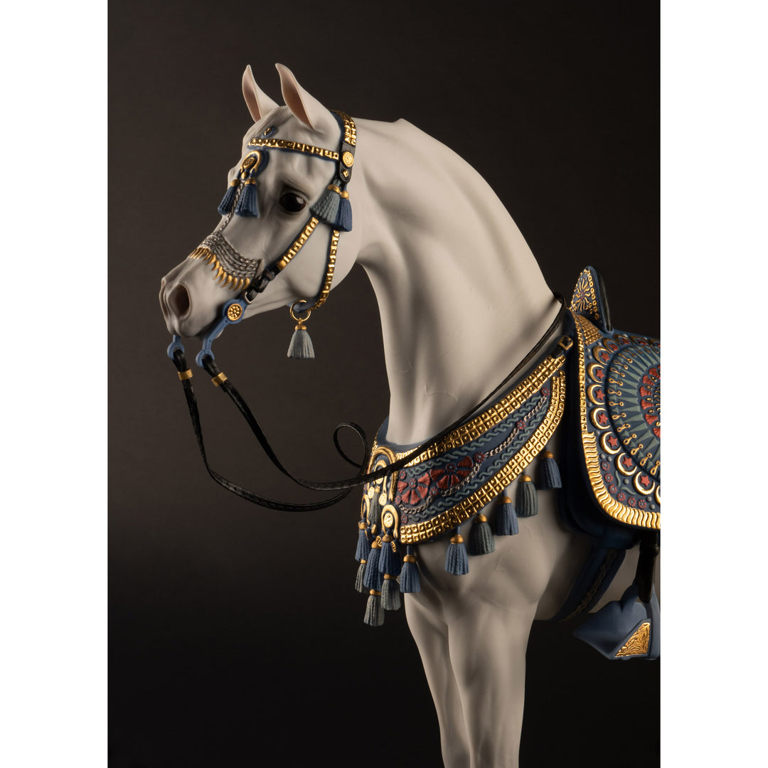 Image 6 Lladro Arabian Pure Breed Horse Sculpture. Limited Edition - 01002020