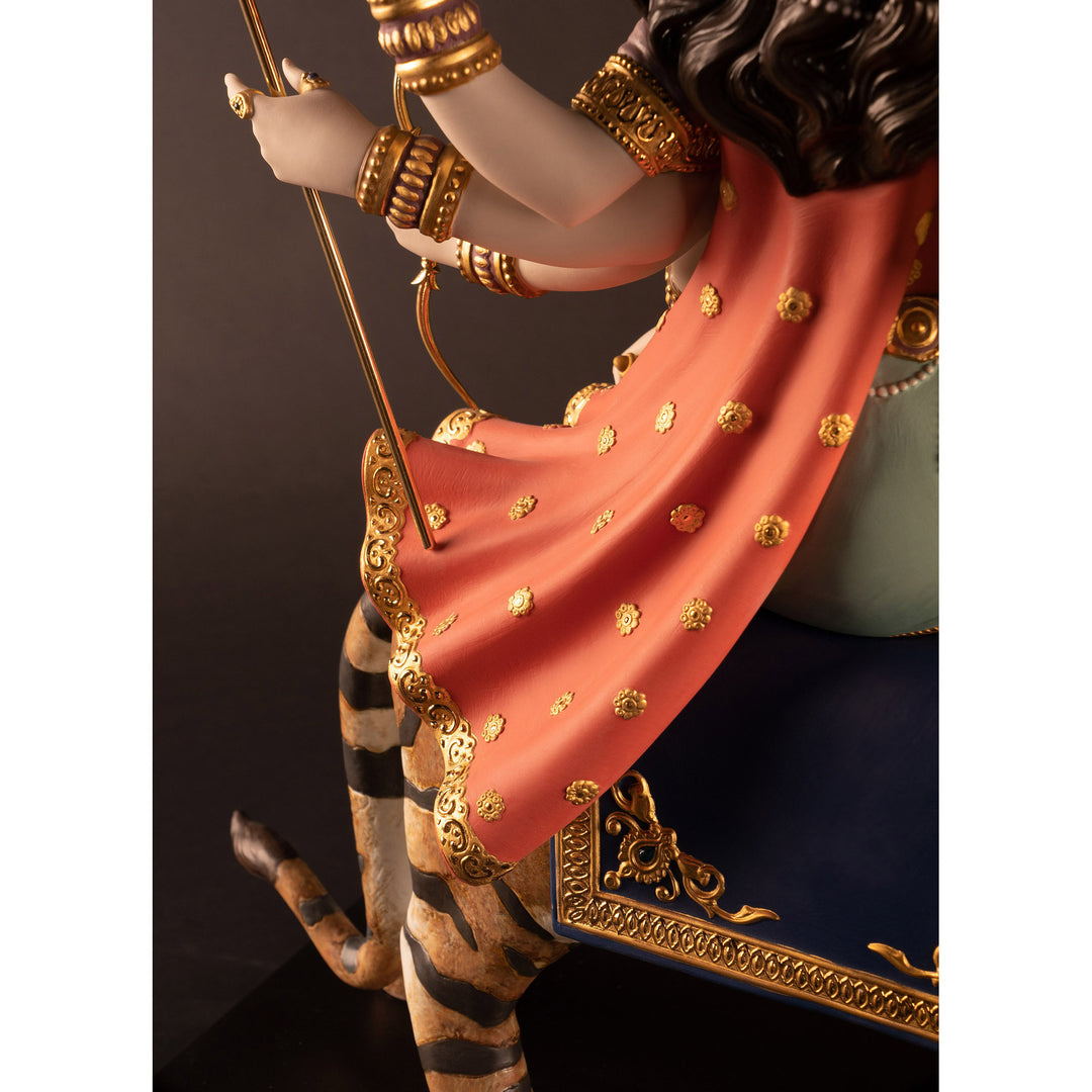 Image 8 Lladro Goddess Durga Sculpture. Limited Edition - 01002021