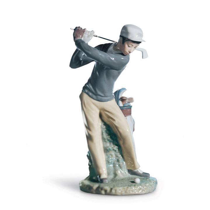Lladro Golfer man Figurine - 01004824
