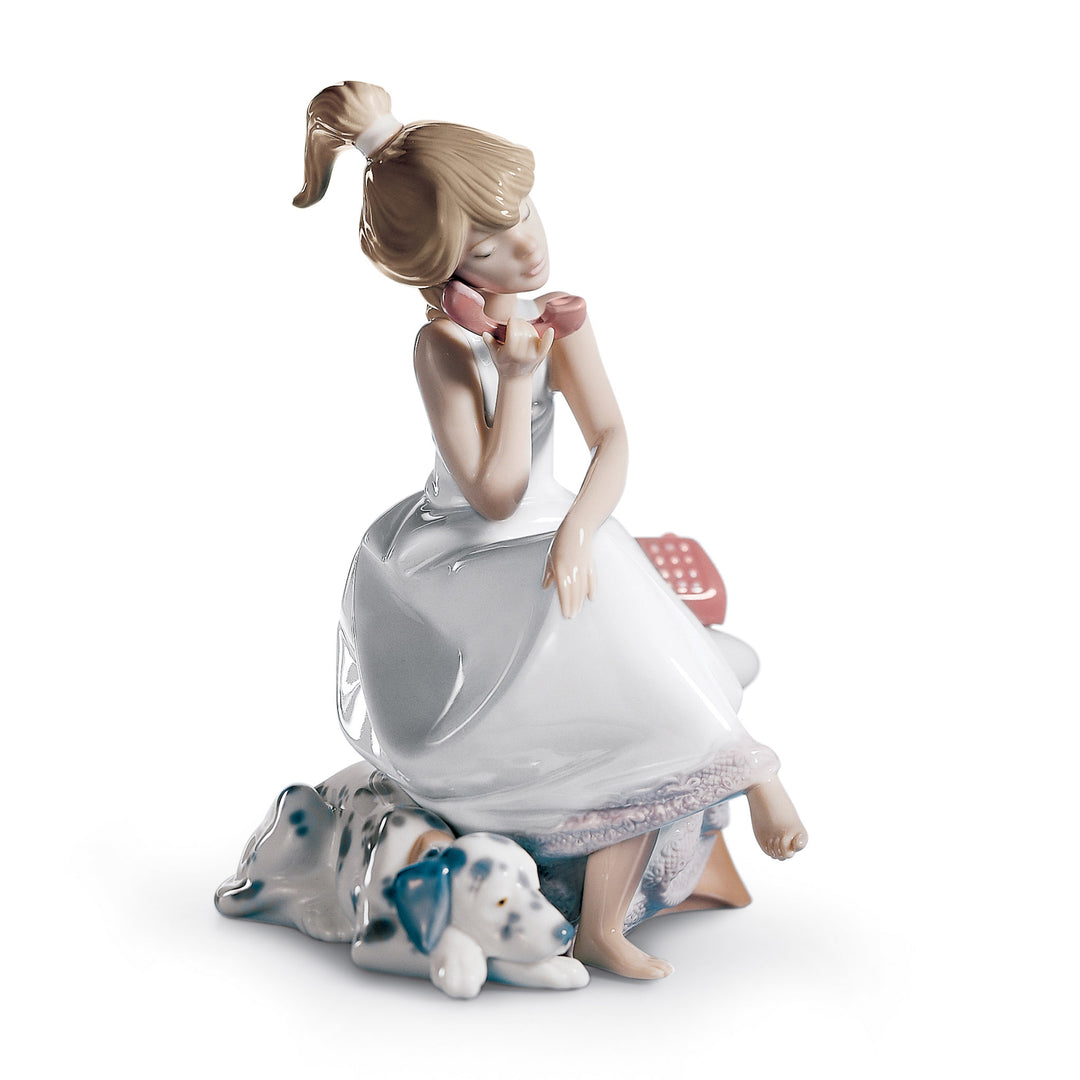 Lladro Chit-Chat Girl Figurine - 01005466
