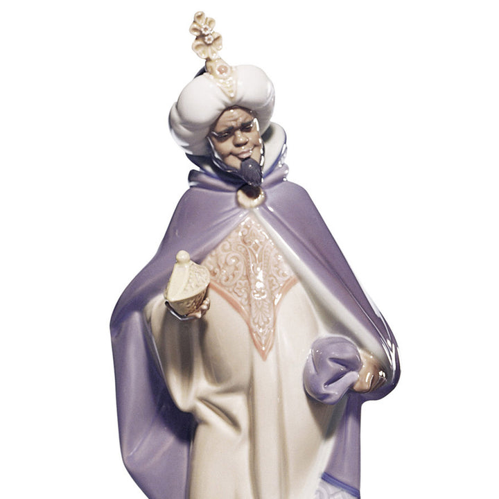 Image 2 Lladro King Balthasar Nativity Figurine-II - 01005481