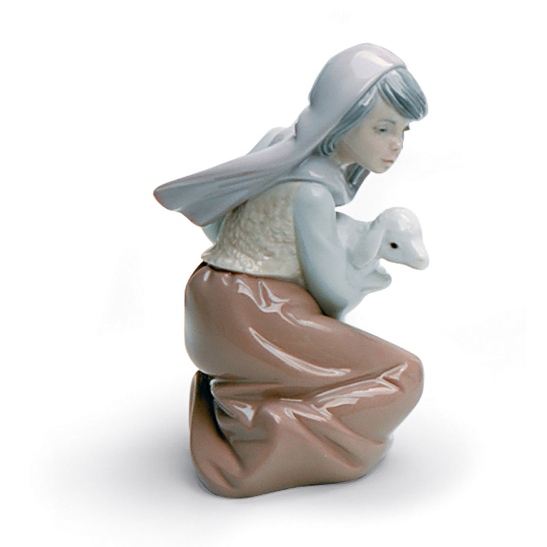 Lladro Lost Lamb Nativity Figurine - 01005484