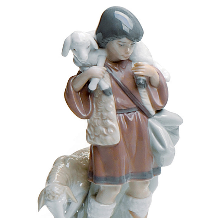 Image 2 Lladro Shepherd Boy Nativity Figurine - 01005485
