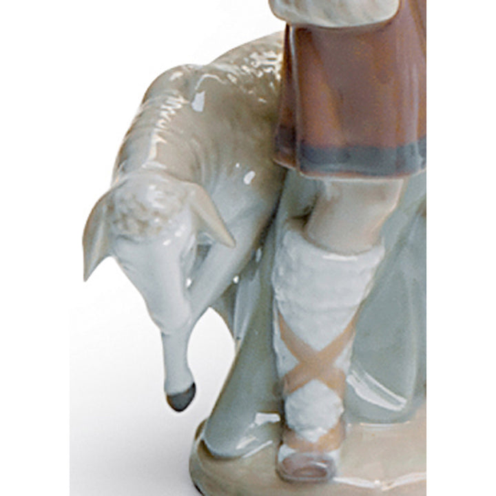 Image 3 Lladro Shepherd Boy Nativity Figurine - 01005485
