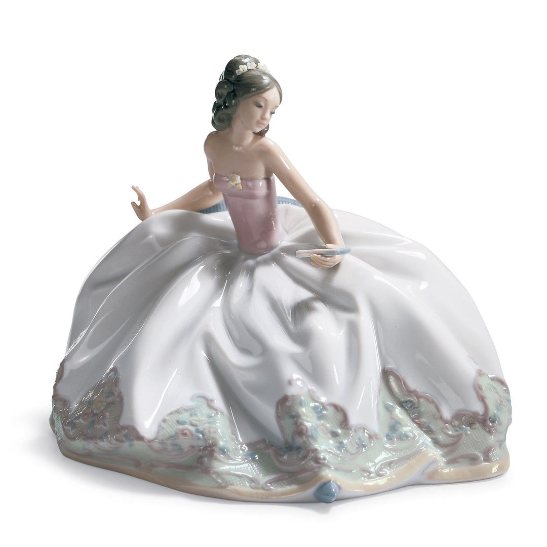 Lladro At The Ball Woman Figurine - 01005859
