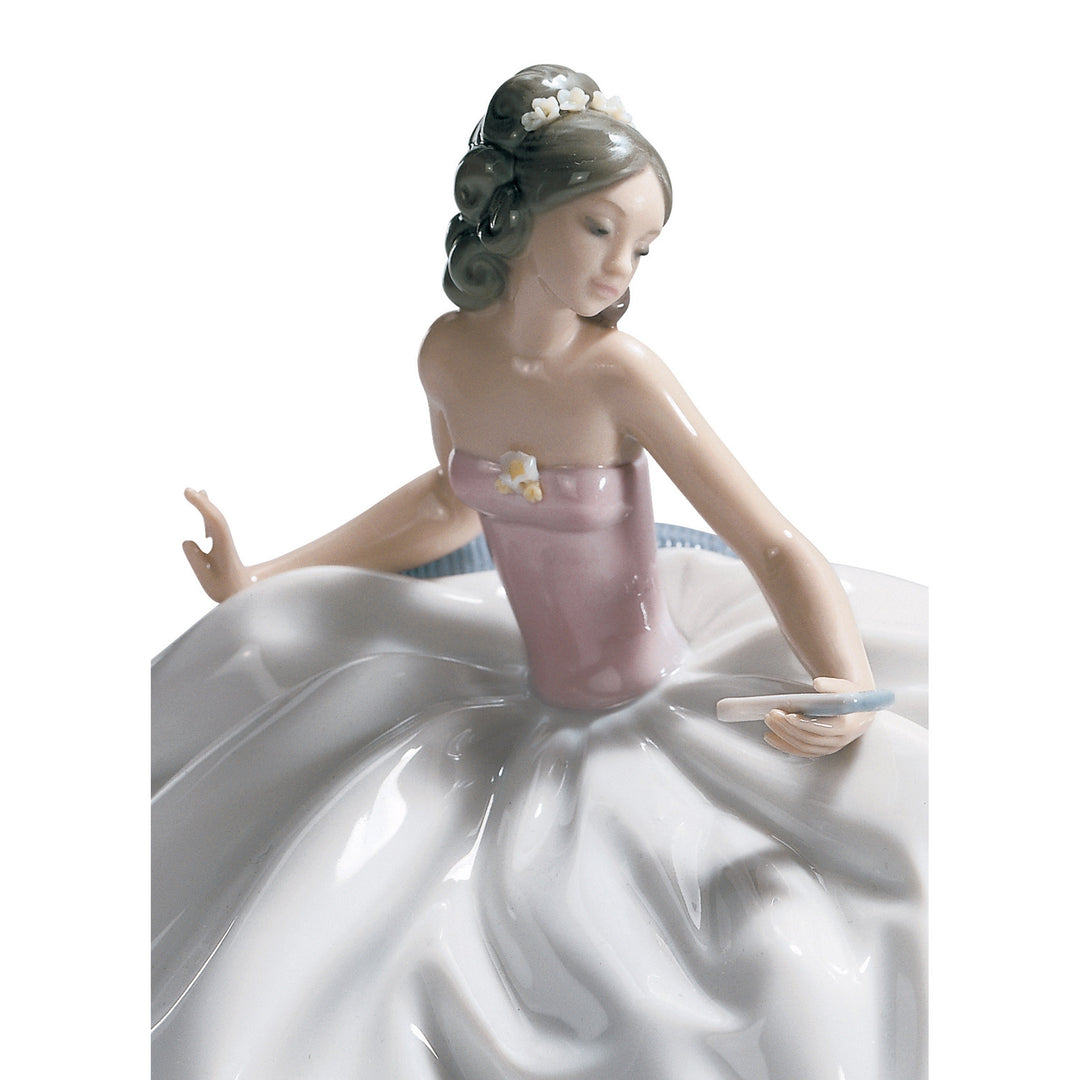 Image 2 Lladro At The Ball Woman Figurine - 01005859