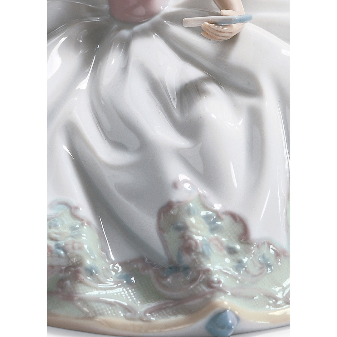 Image 3 Lladro At The Ball Woman Figurine - 01005859