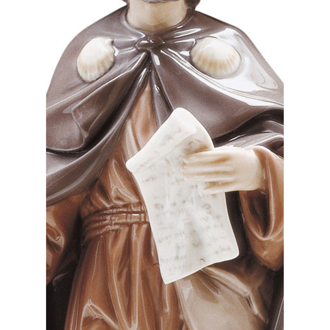 Image 3 Lladro Saint James The Pilgrim Figurine - 01006084