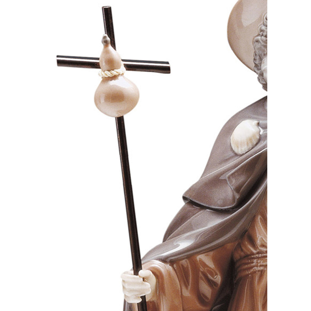 Image 4 Lladro Saint James The Pilgrim Figurine - 01006084