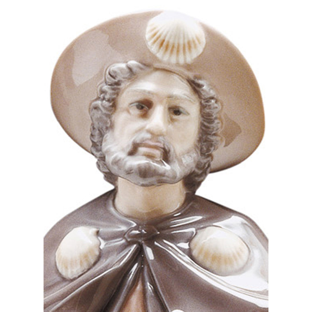 Image 5 Lladro Saint James The Pilgrim Figurine - 01006084