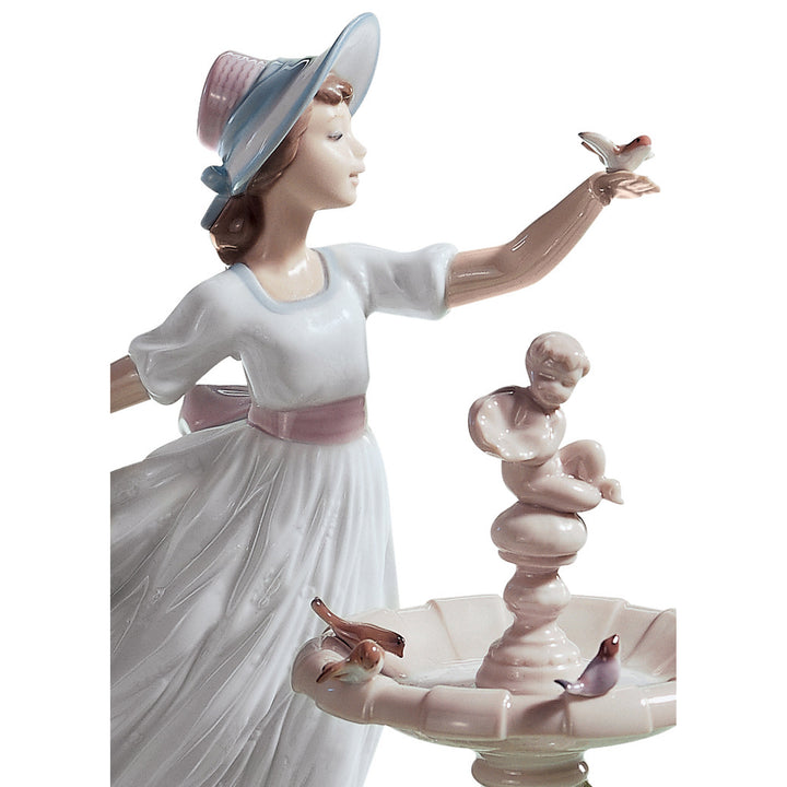Image 2 Lladro Spring Joy Girl Figurine - 01006106