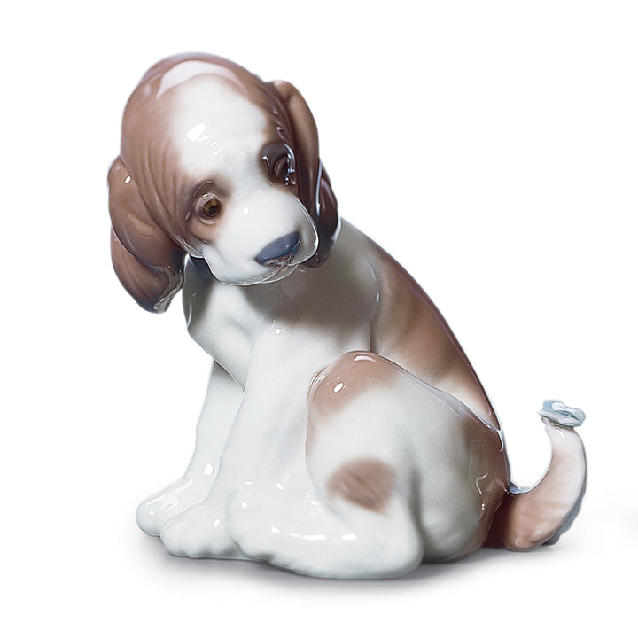 Lladro Gentle Surprise Dog Figurine - 01006210