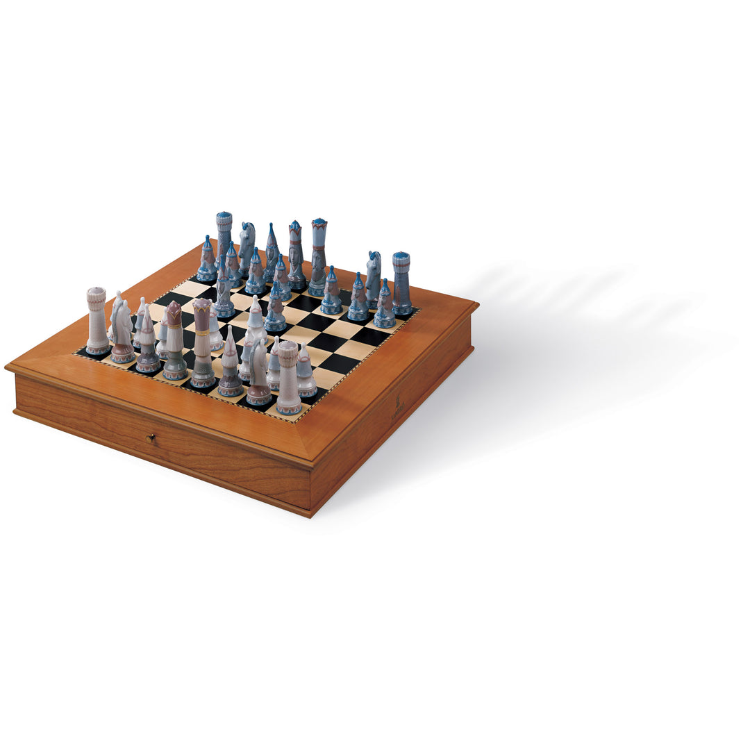 Lladro Medieval Chess Set Chess Set - 01006333