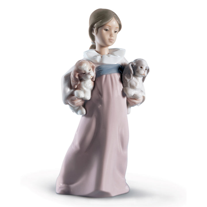Lladro Arms Full of Love Girl Figurine - 01006419