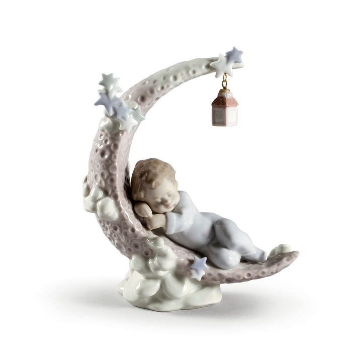 Lladro Heavenly Slumber Boy Figurine - 01006479
