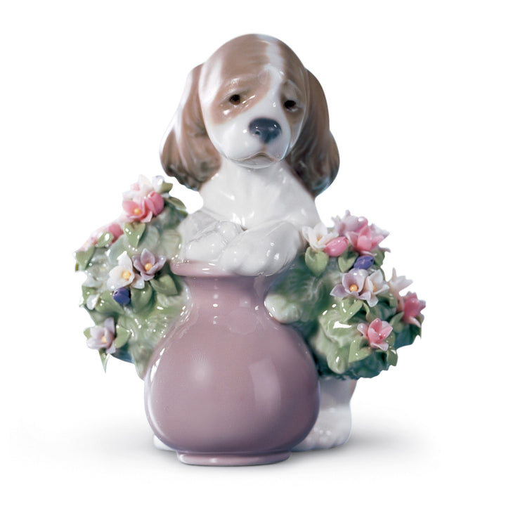 Lladro Take Me Home Dog Figurine - 01006574