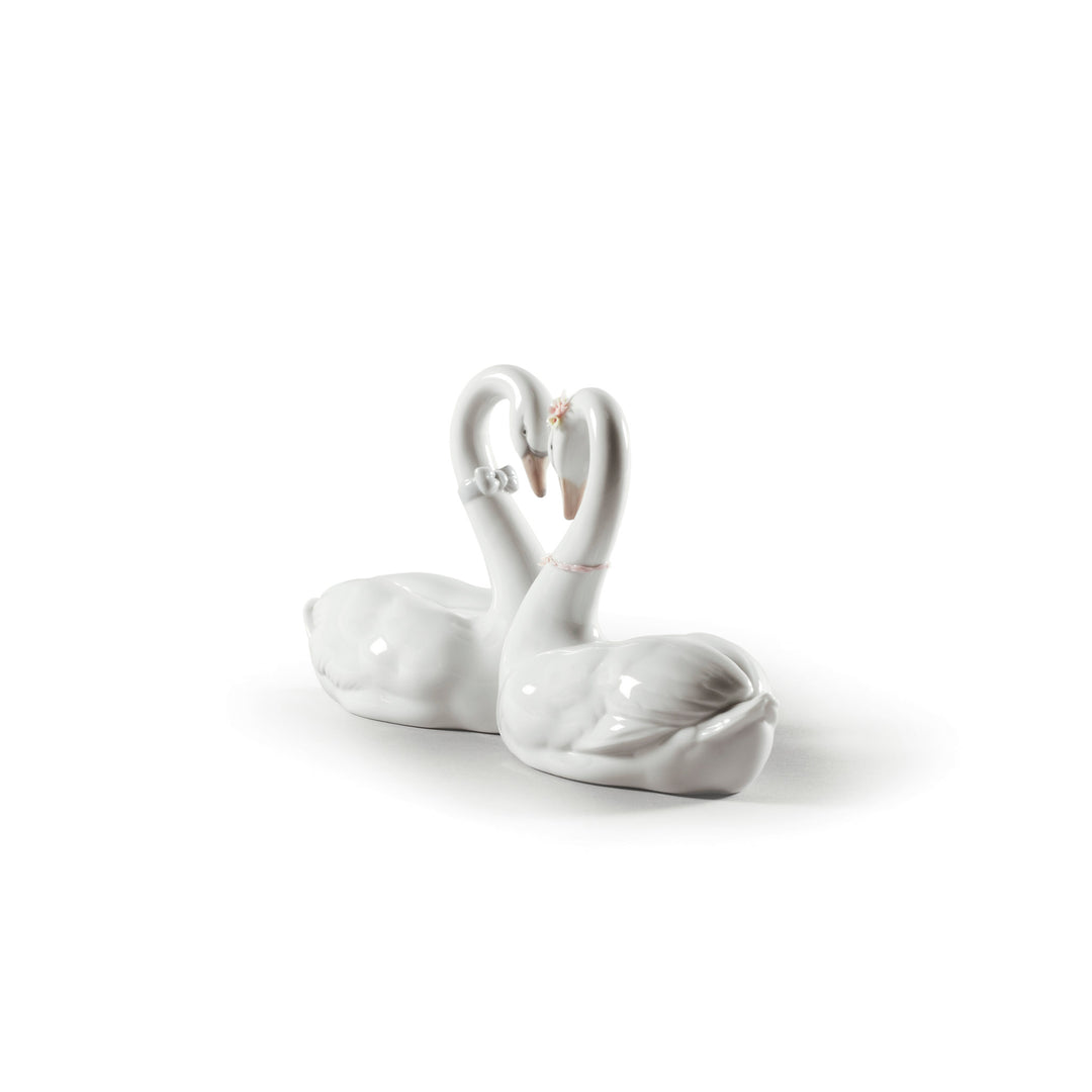 Image 2 Lladro Endless Love Swans Figurine - 01006585