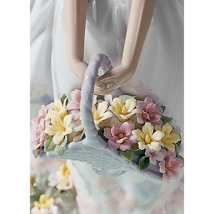 Image 3 Lladro Wild Flowers Girl Figurine - 01006647