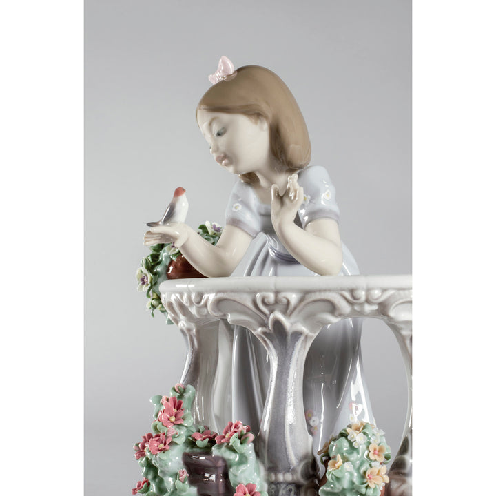Image 3 Lladro Morning Song Girl Figurine - 01006658