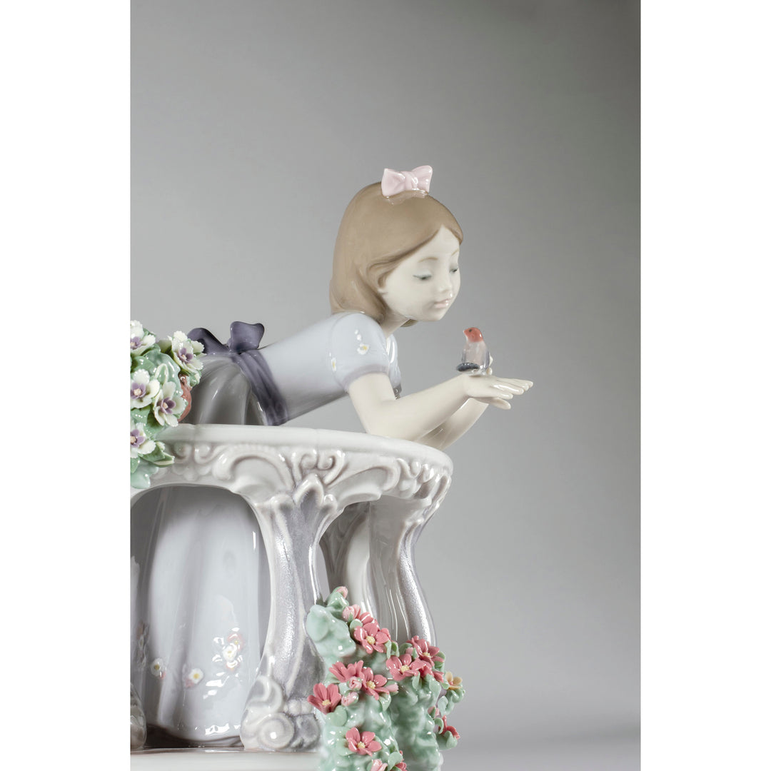 Image 4 Lladro Morning Song Girl Figurine - 01006658