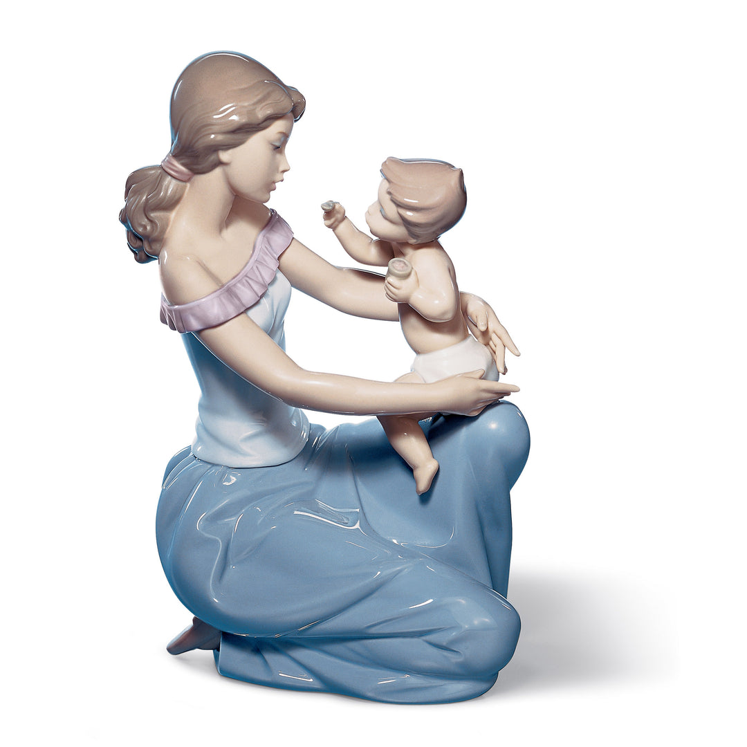 Lladro One for You one for Me Mother Figurine - 01006705