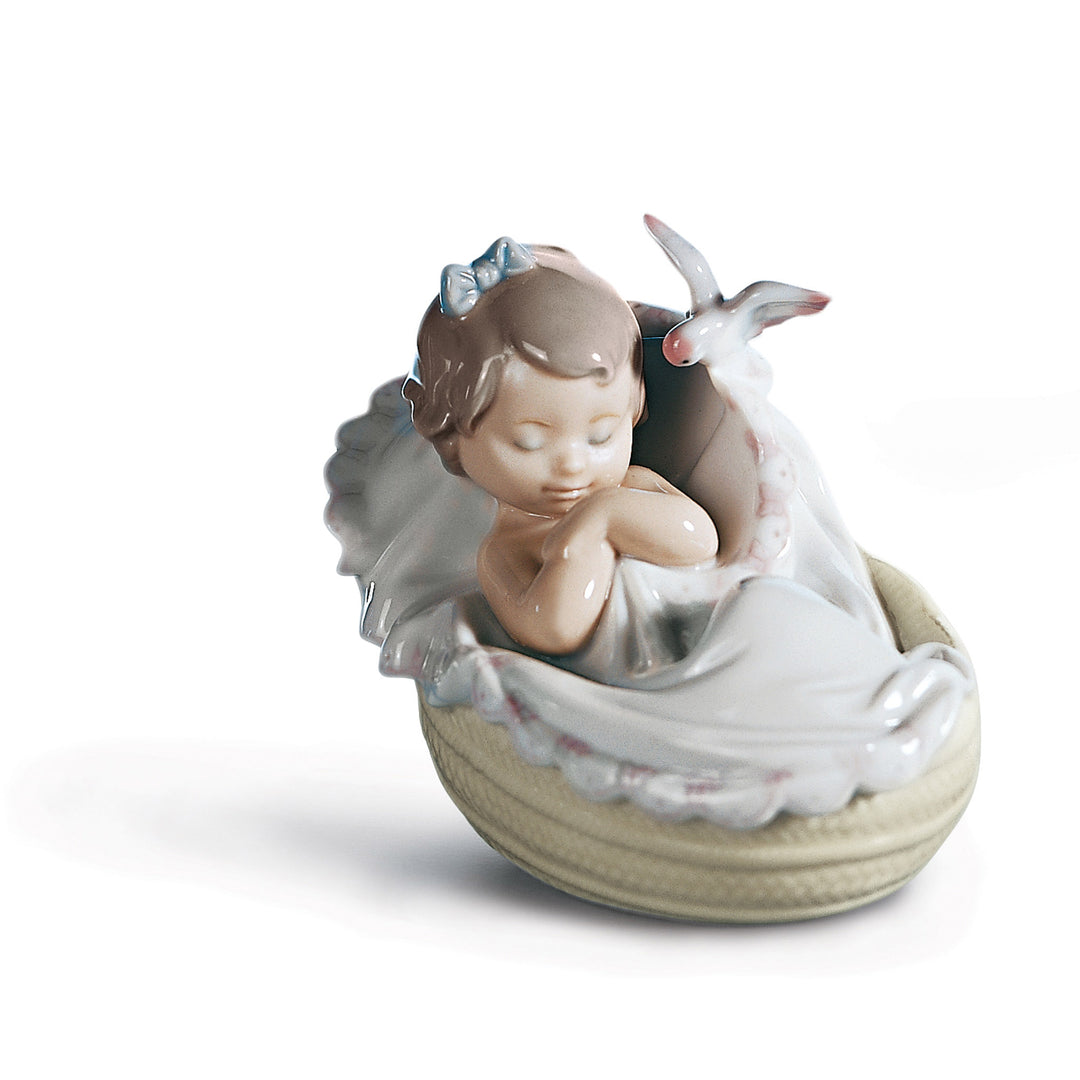 Lladro Comforting Dreams Girl Figurine - 01006710