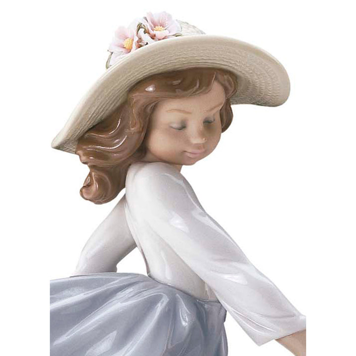 Image 5 Lladro Puppy Parade Girl with Dogs Figurine - 01006784