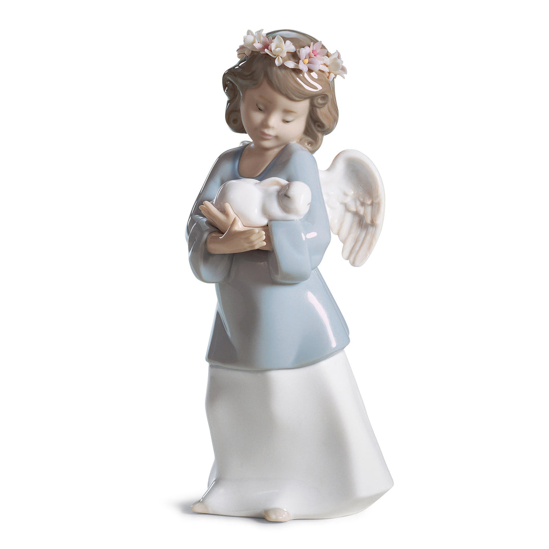 Lladro Heavenly Love Angel Figurine - 01006856