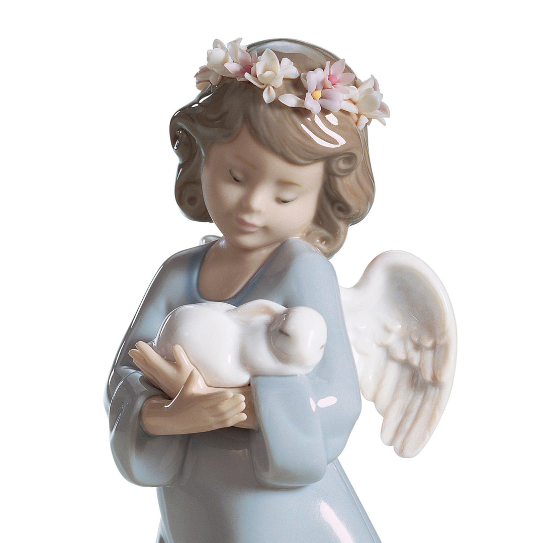 Image 2 Lladro Heavenly Love Angel Figurine - 01006856