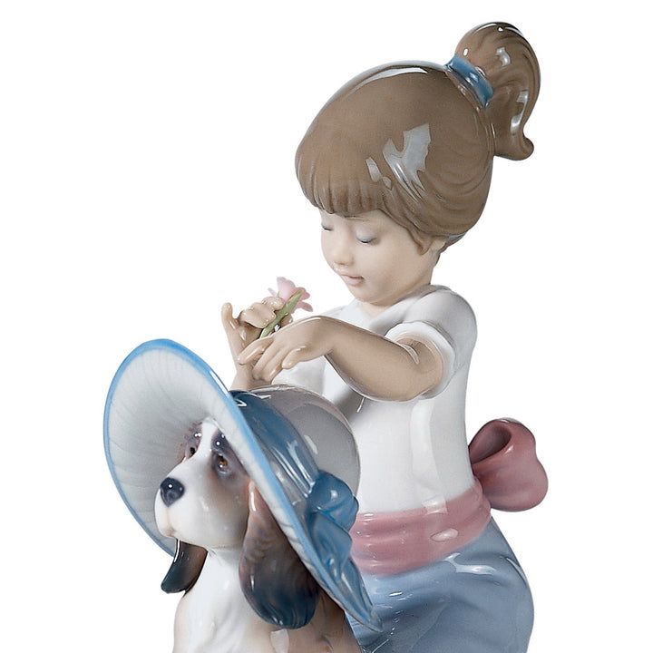 Image 2 Lladro An Elegant Touch Girl Figurine - 01006862