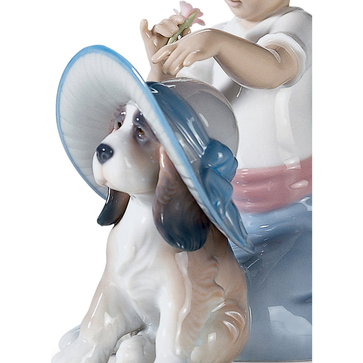 Image 3 Lladro An Elegant Touch Girl Figurine - 01006862