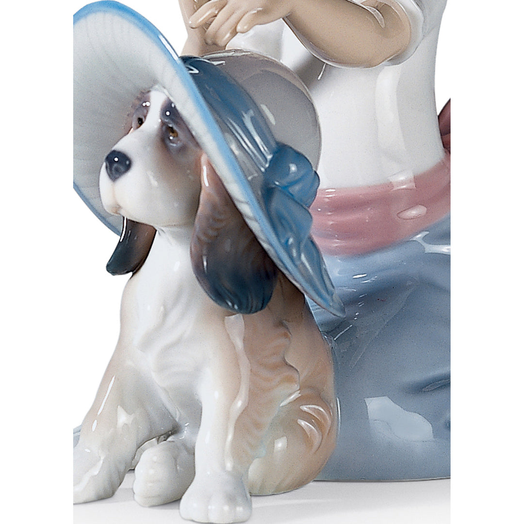 Image 5 Lladro An Elegant Touch Girl Figurine - 01006862