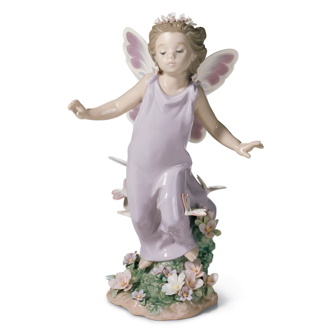 Lladro Butterfly Wings Fairy Figurine - 01006875