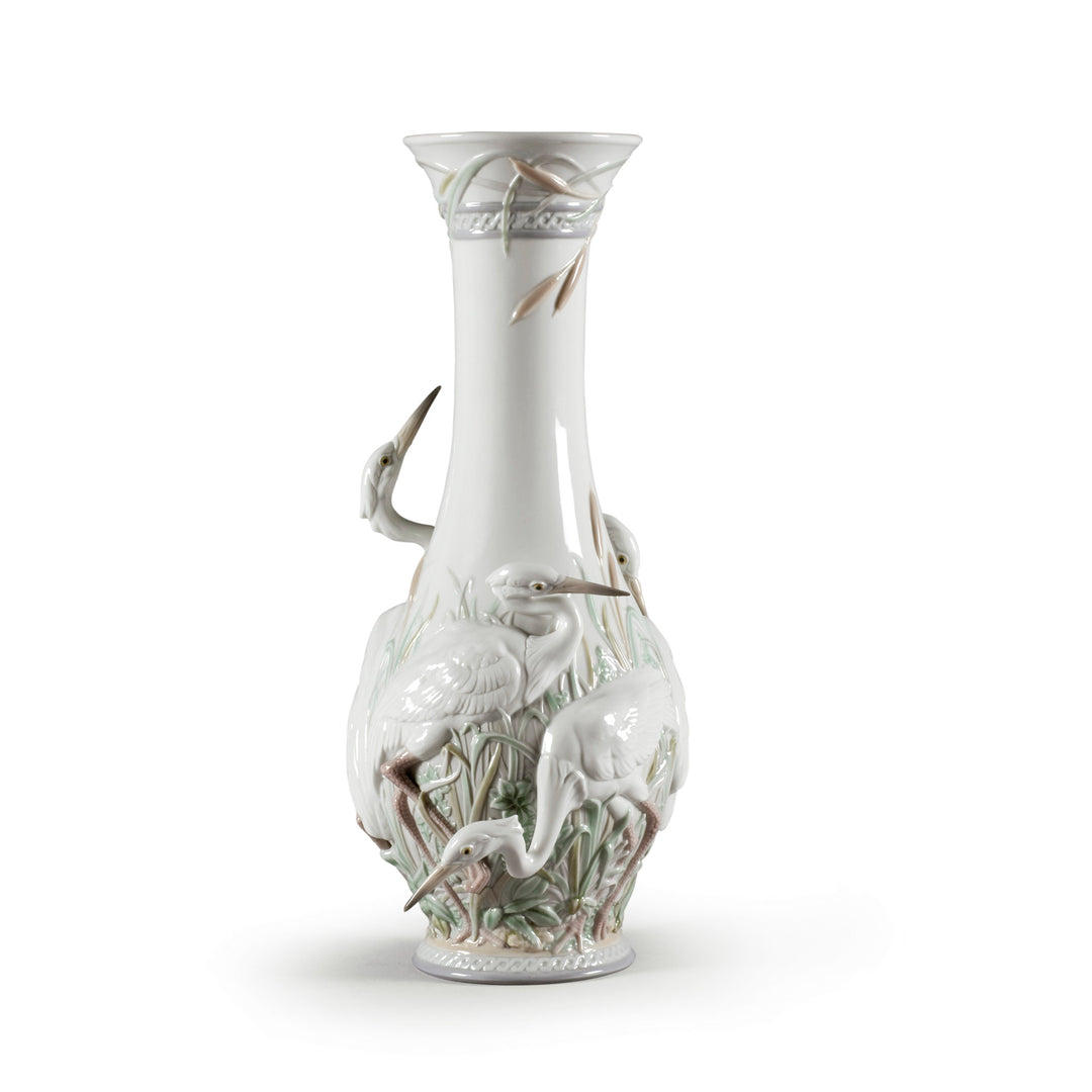Image 2 Lladro Herons' Realm Vase - 01006881