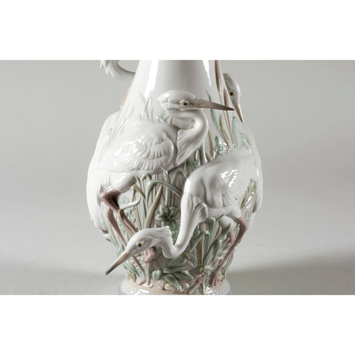 Image 5 Lladro Herons' Realm Vase - 01006881