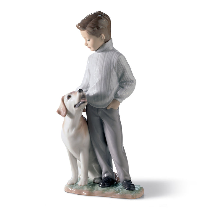 Lladro My Loyal Friend Dog Figurine - 01006902