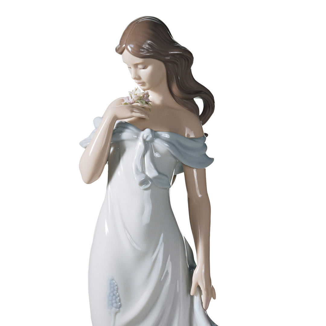 Image 2 Lladro A Flower's Whisper Woman Figurine - 01006918