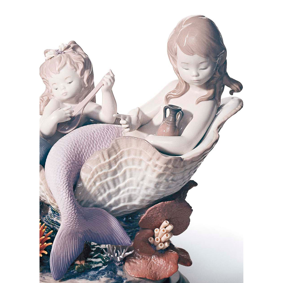 Image 5 Lladro Underwater Journey Mermaid Figurine. Limited Edition - 01006929