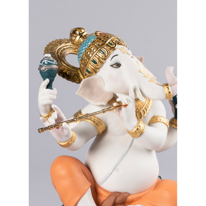 Image 5 Lladro Bansuri Ganesha Figurine. Limited Edition - 01007182
