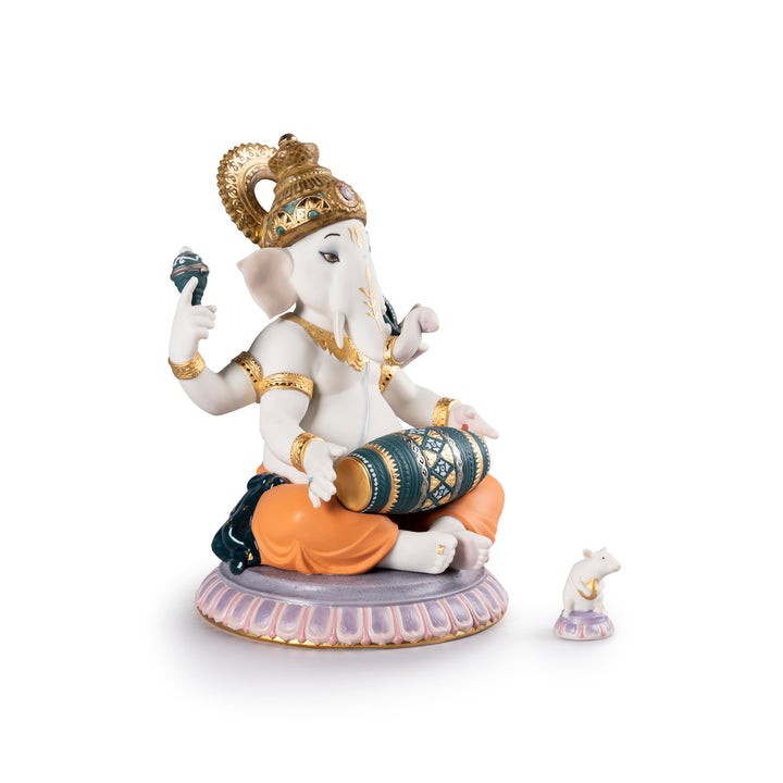 Image 2 Lladro Mridangam Ganesha Figurine. Limited Edition - 01007184