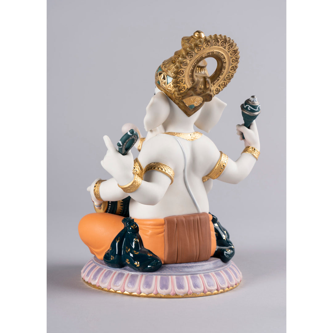 Image 3 Lladro Mridangam Ganesha Figurine. Limited Edition - 01007184