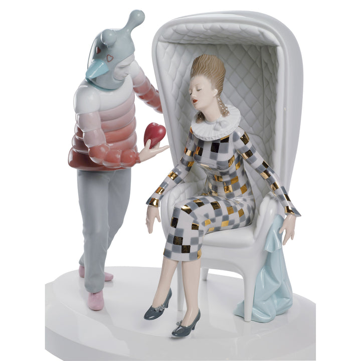 Image 2 Lladro The Love Explosion Couple Figurine. By Jaime Hayon - 01007270