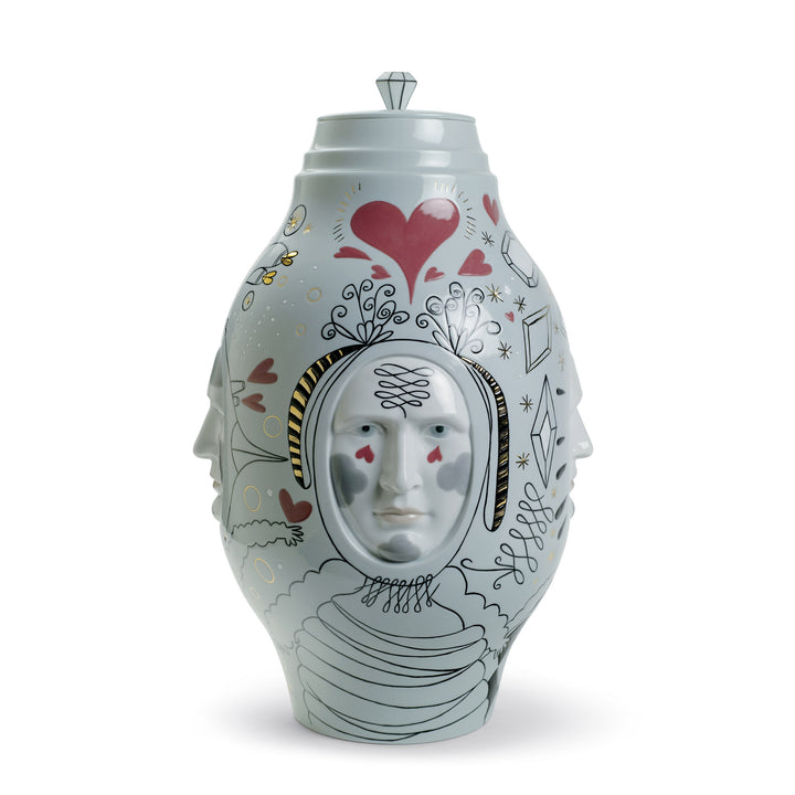 Lladro Conversation Vase. Limited Edition - 01007597