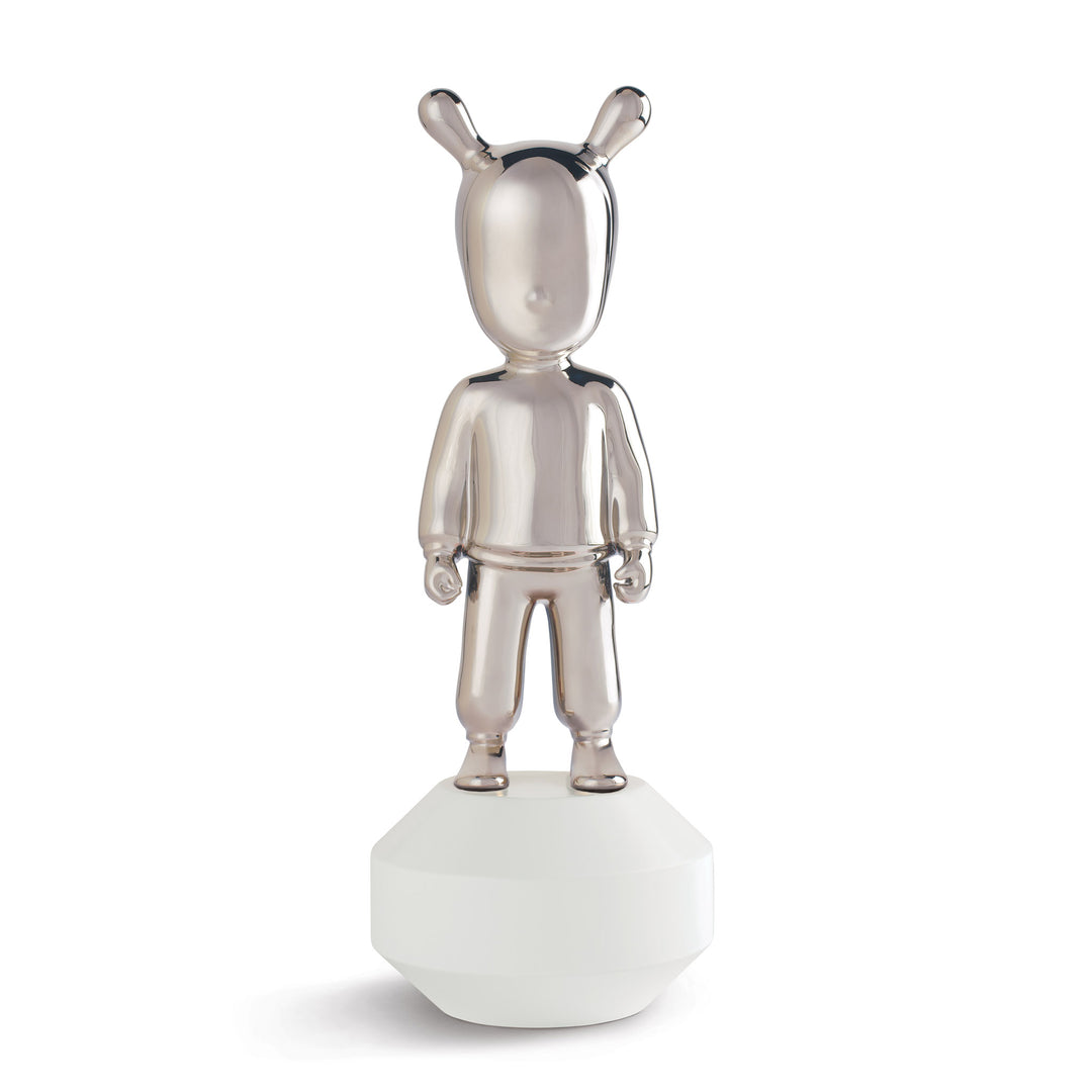 Lladro The Silver Guest Figurine. Small Model. - 01007740