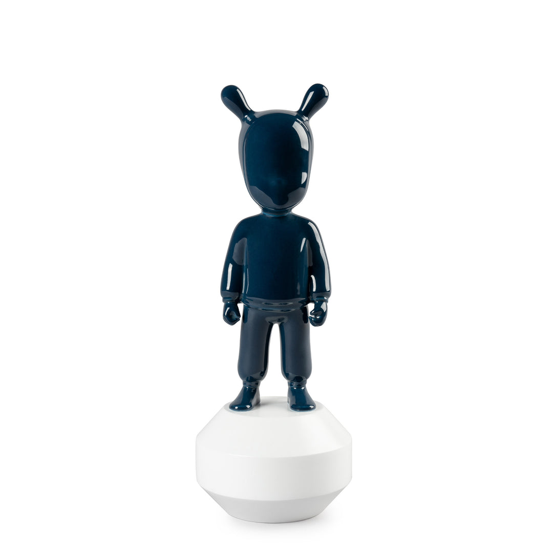 Lladro The Dark Blue Guest Figurine. Small Model - 01007750